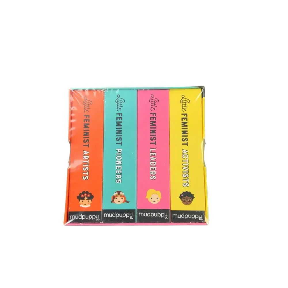 Mudpuppy Little Feminist Board Book Set Sealed 4 Books Frida Kahlo Rosa Parks